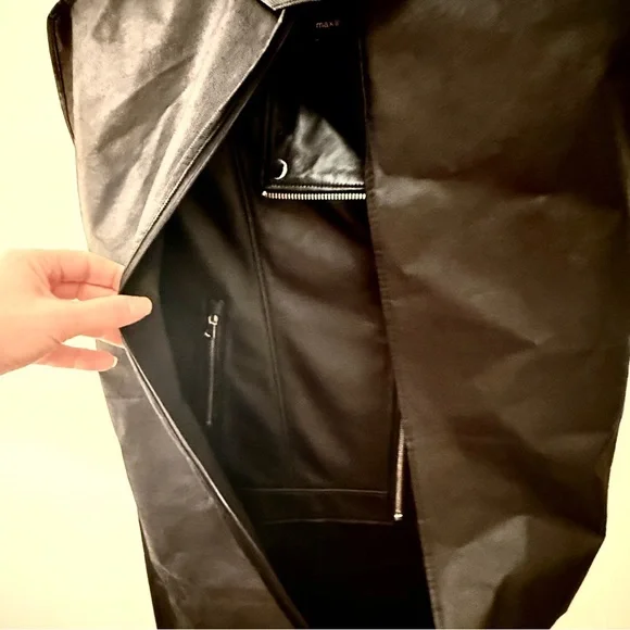 Saks Maximilian Leather Fringe Jacket - Picture 13 of 13